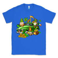 True Royal st patricks gnomes  with farm truck Classic Tee - AdoDesignShop
