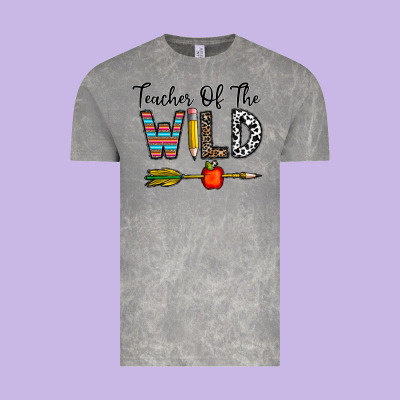 Teacher Of The Wild Vintage Tee Designed By Cowhidedigitalart