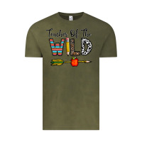 Vintage Olive teacher of the wild Vintage Tee - CowhideDigitalArt