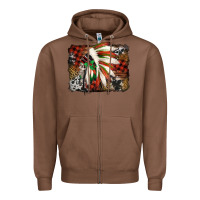 Chestnut indian headdress christmas Zipper Hoodie - Jasminsmagicworld