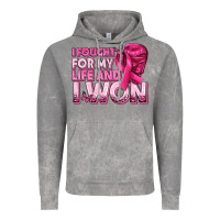 Cloud Rock I Fought For My Life and I Won Breast Cancer Vintage Hoodie - texasbilliewilder