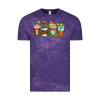 Cloud Purple cinco de mayo coffee cups Vintage Tee - AdoDesignShop