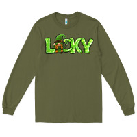 Army Green St Patricks Day Lucky Gnome Long Sleeve Tee - Jasminsmagicworld