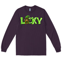Plum St Patricks Day Lucky Gnome Long Sleeve Tee - Jasminsmagicworld