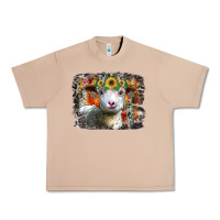 Burro sunflower sheep Urban Heavy Tee - RacoonDesign