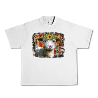 Lunar Rock sunflower sheep Urban Heavy Tee - RacoonDesign