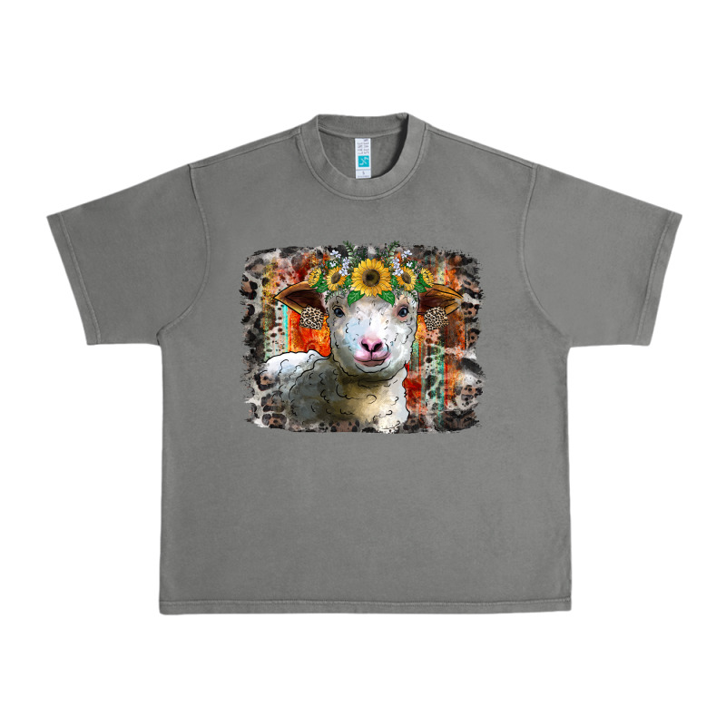 Sunflower Sheep Urban Heavy Tee by RacoonDesign | Teevron