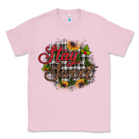 Bubblegum Pink stay sweet wood slice ornament Classic Tee - JahusDesignShop