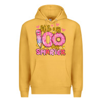 Mustard little miss 100 days smarter Premium Hoodie - Artiststas