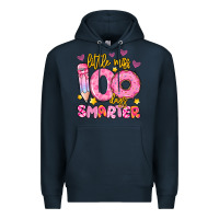 Navy little miss 100 days smarter Premium Hoodie - Artiststas