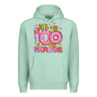 Seafoam little miss 100 days smarter Premium Hoodie - Artiststas