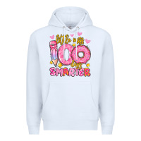 White little miss 100 days smarter Premium Hoodie - Artiststas