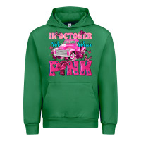 Emerald In October We Wear Pink Truck Urban Hoodie - texasbilliewilder