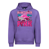 Tulip In October We Wear Pink Truck Urban Hoodie - texasbilliewilder