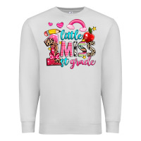 Dove Grey little miss first grade Premium Sweatshirt - NancyCooperArtShop