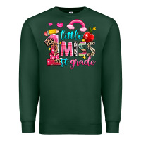 Sports Green little miss first grade Premium Sweatshirt - NancyCooperArtShop