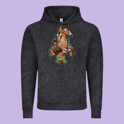 Arrowhead Horse, Vintage Hoodie Designed By Ranaportraitstore