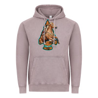 Vintage Zinc arrowhead horse, Vintage Hoodie - RanaPortraitStore