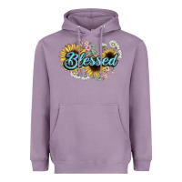 Lavender blessed Heavyweight Hoodie - NancyCooperArtShop