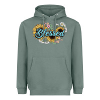 Sage blessed Heavyweight Hoodie - NancyCooperArtShop