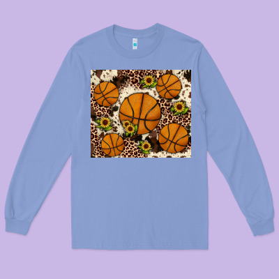 Basketball Long Sleeve Tee Designed By Jahusdesignshop