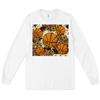 White basketball Long Sleeve Tee - JahusDesignShop