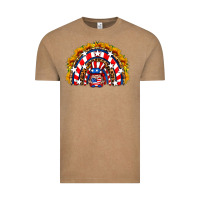 Vintage Coffee usa gnome sunflower rainbow Vintage Tee - HRA Design Shop