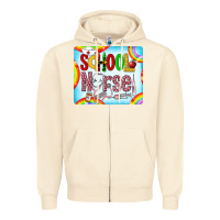 Sandshell Western School Nurse Zipper Hoodie - LillyAllenDesigns