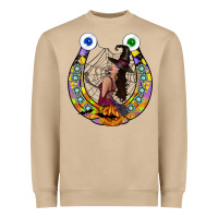 Halloween Horseshoe Heavyweight Sweatshirt | Teevron
