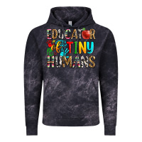 Cloud Black educator of tiny humans Vintage Hoodie - Zillion Design Studio