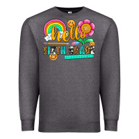 Charcoal Heather hello sixth grade Premium Sweatshirt - NancyCooperArtShop