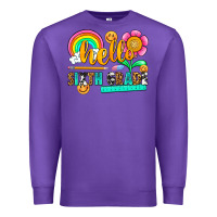 Purple hello sixth grade Premium Sweatshirt - NancyCooperArtShop