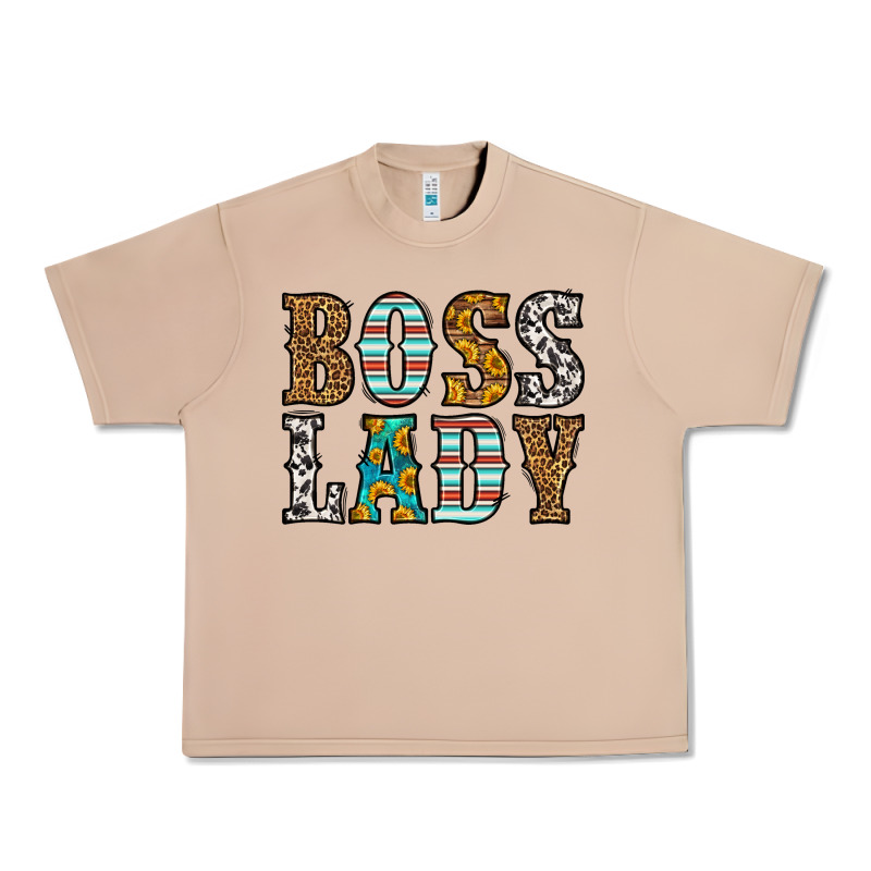 Western Boss Lady Urban Heavy Tee by HRA Design Shop | Teevron