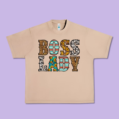Western Boss Lady Urban Heavy Tee Designed By Hra Design Shop
