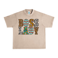 French Oak western boss lady Urban Heavy Tee - HRA Design Shop
