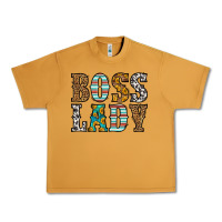Peanut Butter western boss lady Urban Heavy Tee - HRA Design Shop