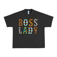 Pigment Black western boss lady Urban Heavy Tee - HRA Design Shop