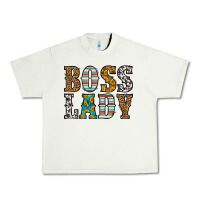 Pistachio western boss lady Urban Heavy Tee - HRA Design Shop