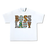 White western boss lady Urban Heavy Tee - HRA Design Shop