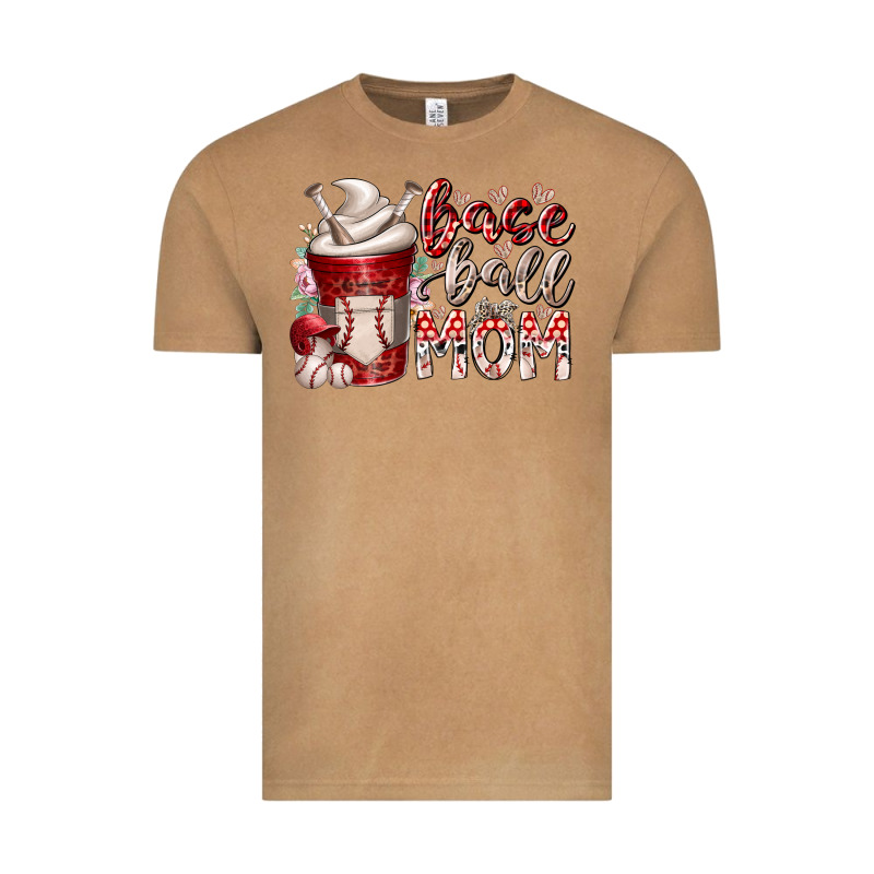 Baseball Mom Coffee Vintage Tee by RacoonDesign | Teevron