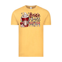 Vintage Mustard baseball mom coffee Vintage Tee - RacoonDesign
