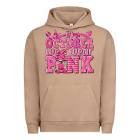 Pigment Burro In October We Wear Pink with Gnome Urban Hoodie - texasbilliewilder