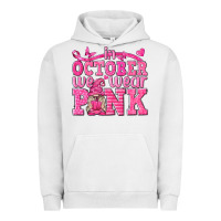 Pigment Lunar Rock In October We Wear Pink with Gnome Urban Hoodie - texasbilliewilder
