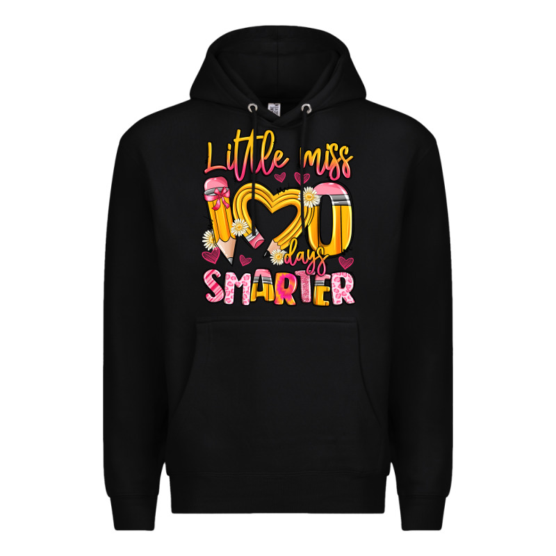 Little Miss 100 Days Smarter Premium Hoodie by Artiststas | Teevron