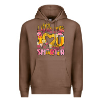Chestnut little miss 100 days smarter Premium Hoodie - Artiststas