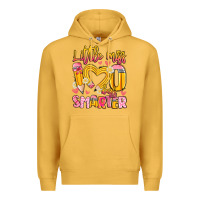 Mustard little miss 100 days smarter Premium Hoodie - Artiststas