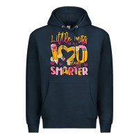 Navy little miss 100 days smarter Premium Hoodie - Artiststas