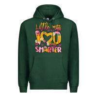 Sports Green little miss 100 days smarter Premium Hoodie - Artiststas