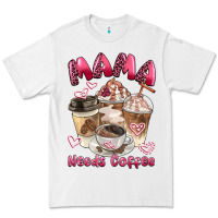 White mama needs coffee Premium Tee - BarkalooDesign