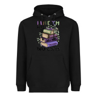 Black i like them real thick and juicy books Heavyweight Hoodie - MaliasSmallBusiness